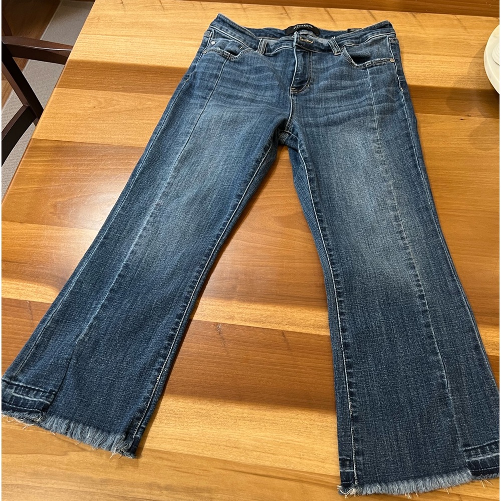 Liverpool Cropped Flare Jeans